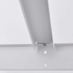 Husky 97.5 In. W X 43.75 In. H X 48 In. D Adjustable Height Metal Heavy-Duty Overhead Garage Storage Rack In White -Husky Shop white husky overhead garage storage acr4896w p 1d 1000