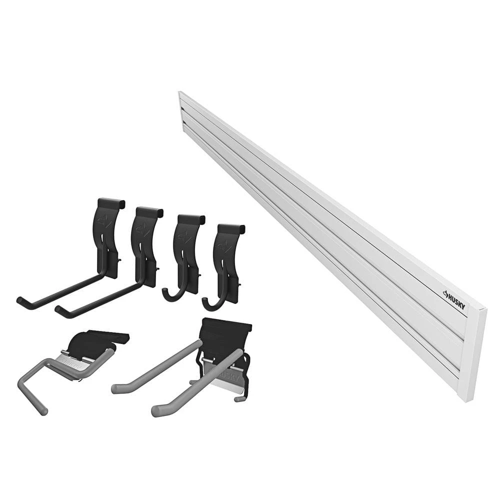 Husky Garage Slat Wall Starter Kit (8-Piece) 1 Husky Garage Slat Wall Starter Kit (8-Piece)
