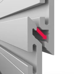 Husky 4-Panel Pack With Trim For Garage Slat Wall System -Husky Shop white husky slatwall panels 80236hwpk fa 1000